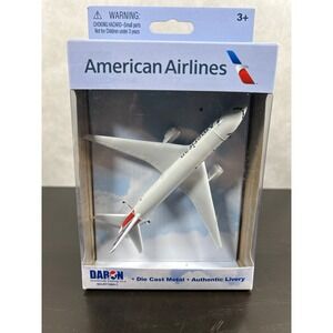 Daron American Airlines Single Plane Die Cast Metal Toy RT1664-1 New